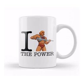 Baskı Dükkanı He Man I Love The Power Masters Of Universe Kupa