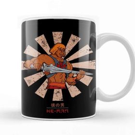 Baskı Dükkanı He Man Retro Japanese Kupa