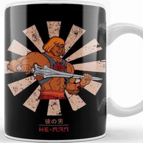 Baskı Dükkanı He Man Retro Japanese Kupa