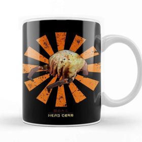 Baskı Dükkanı Head Crab Retro Japanese Half Life Kupa
