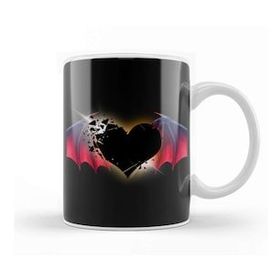 Baskı Dükkanı Heart Eavil Heat Kupa