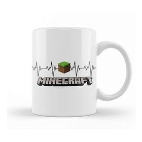 Baskı Dükkanı Heartbeat Minecraft Kupa