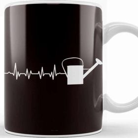 Baskı Dükkanı Heartbeat Watering Can Gardening Garden Gardener Landscaper Kupa