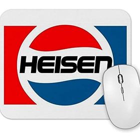 Baskı Dükkanı Heisenberg Breaking Bad Logo Refrigerante Mouse Pad