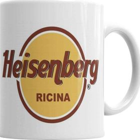 Baskı Dükkanı Heisenberg Logo Cafe Breaking Bad Kupa Bardak