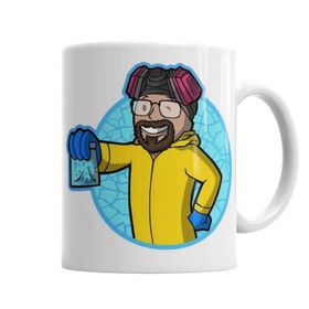 Baskı Dükkanı Heisenberg Walter White Breaking Bad Funny Sihirli Porselen Kupa
