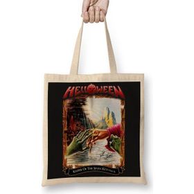 Baskı Dükkanı Helloween Keeper Of The Seven Keys Part Iı Bez Kadın Günlük Çanta