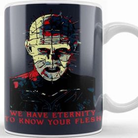 Baskı Dükkanı Hellraiser Pinhead Eternity Quote Kupa