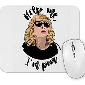 Baskı Dükkanı Help Me Mouse Pad