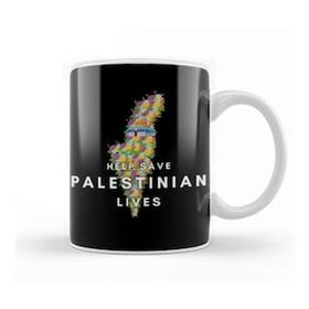 Baskı Dükkanı Help Save Palestinian Lives Kupa