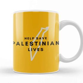 Baskı Dükkanı Help Save Palestinian Lives Kupa