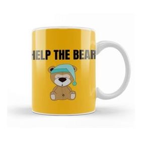 Baskı Dükkanı Help The Bear Kupa
