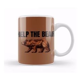 Baskı Dükkanı Help The Bear Kupa
