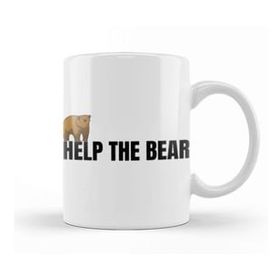 Baskı Dükkanı Help The Bear Kupa