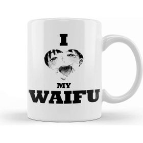 Baskı Dükkanı Hentai I Love My Waifu Black Kupa