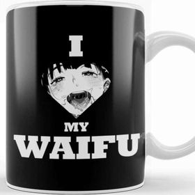Baskı Dükkanı Hentai I Love My Waifu White Kupa