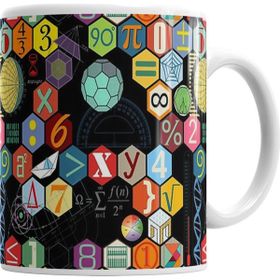 Baskı Dükkanı Hepimiz Matematikteyiz Matematik Formül Sihirli Porselen Kupa