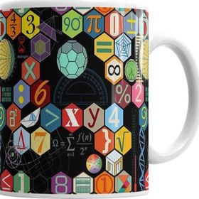 Baskı Dükkanı Hepimiz Matematikteyiz Matematik Formül Sihirli Porselen Kupa
