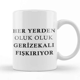 Baskı Dükkanı Her Yerden Oluk Oluk Gerizekalı Fışkırıyor Kupa