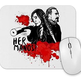 Baskı Dükkanı Hermanos Anton E Negan Mouse Pad