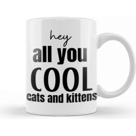 Baskı Dükkanı Hey All You Cool Cats And Kittens Kupa