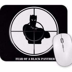 Baskı Dükkanı Hip Hop Fear of a Black Panther Mouse Pad