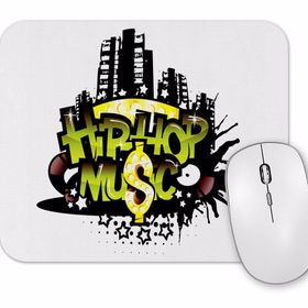 Baskı Dükkanı Hip Hop Müzik Mouse Pad
