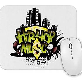 Baskı Dükkanı Hip Hop Müzik Mouse Pad