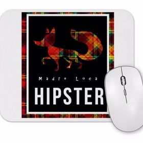 Baskı Dükkanı Hipster Mouse Pad