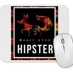 Baskı Dükkanı Hipster Mouse Pad
