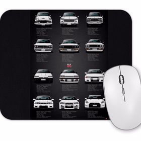 Baskı Dükkanı History Nissan Gtr V2 Specs Mouse Pad