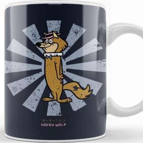 Baskı Dükkanı Hokey Wolf Retro Japanese Kupa