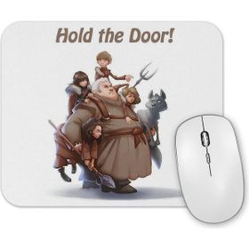 Baskı Dükkanı Hold My Door Hodor Mouse Pad