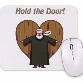 Baskı Dükkanı Hold My Door Hodor Mouse Pad