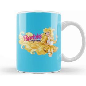 Baskı Dükkanı Hollywood Hair Barbie Kupa