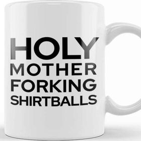 Baskı Dükkanı Holy Mother Forking Balls The Good Place Kupa