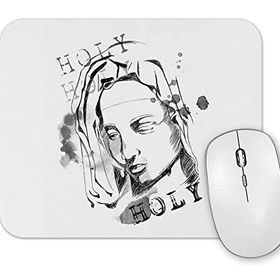 Baskı Dükkanı Holy Mouse Pad