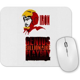 Baskı Dükkanı Homem De Ferro Mouse Pad