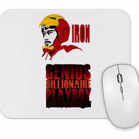 Baskı Dükkanı Homem De Ferro Mouse Pad
