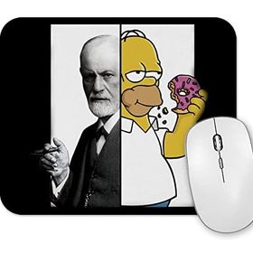 Baskı Dükkanı Homer Freud Mouse Pad