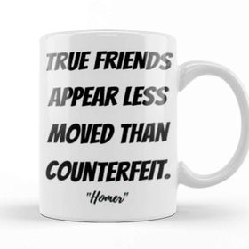 Baskı Dükkanı Homer Quotes Gift Vintage Retro Rainbow Style Kupa