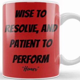 Baskı Dükkanı Homer Quotes Gift Vintage Retro Rainbow Style Kupa