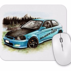 Baskı Dükkanı Honda Civic Mugen Mouse Pad