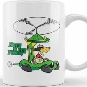 Baskı Dükkanı Hong Kong Phooey The Phooeymobile Helicopter Kupa