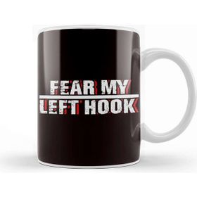 Baskı Dükkanı Hook Left Kickboxing Fighter Martial Arts Mma Coach Training Kupa