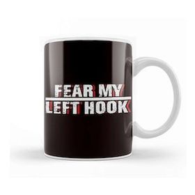 Baskı Dükkanı Hook Left Kickboxing Fighter Martial Arts Mma Coach Training Kupa