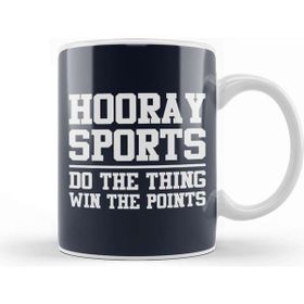 Baskı Dükkanı Hooray Sports Do The Thing Win The Points Sloga Kupa