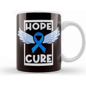 Baskı Dükkanı Hope Blue Ribbon Cure Child Abuse Prevention Awareness Month Kupa