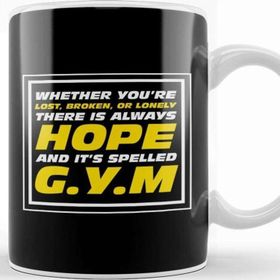 Baskı Dükkanı Hope Is Spelled Gym Kupa