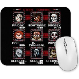 Baskı Dükkanı Horror Mega Slashers Mouse Pad